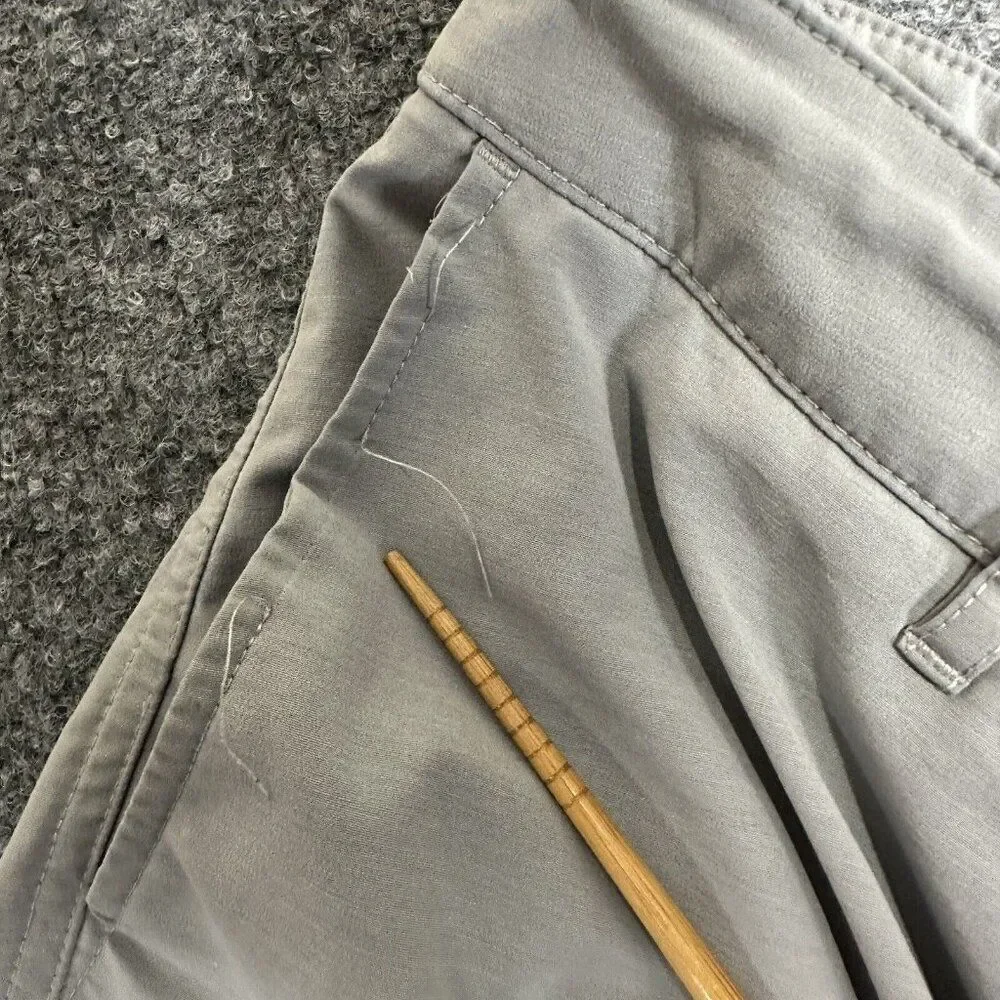 Faherty All Day Shorts Mens 38 (40)‎ Grey Chino Drawstring Casual 9